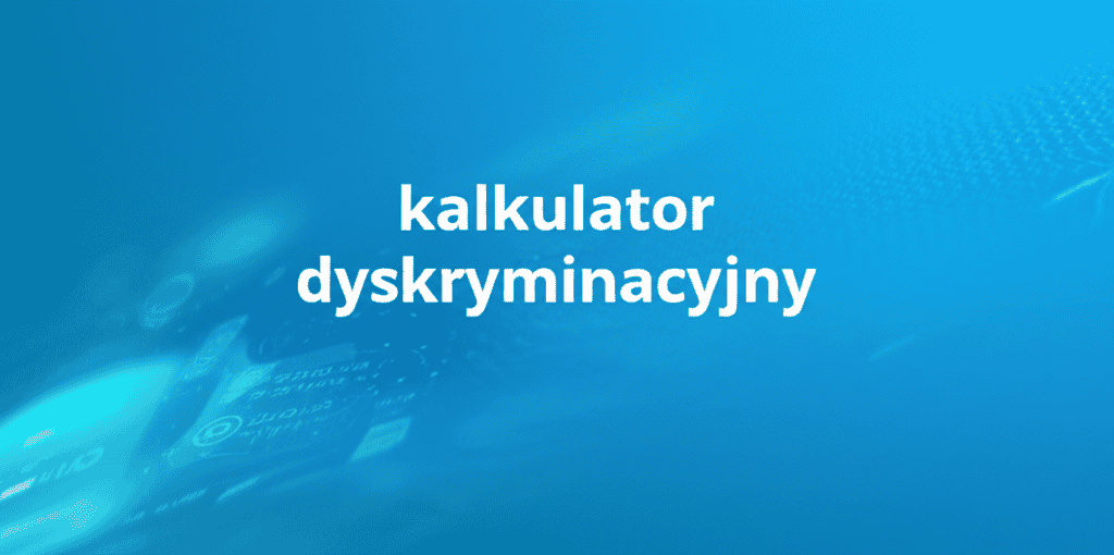 Kalkulator Dyskryminacyjny